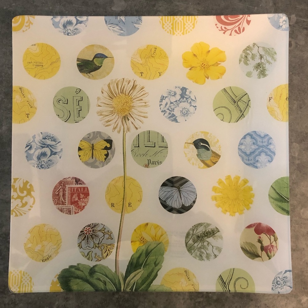 Fringe Studio Daisy Dot tray